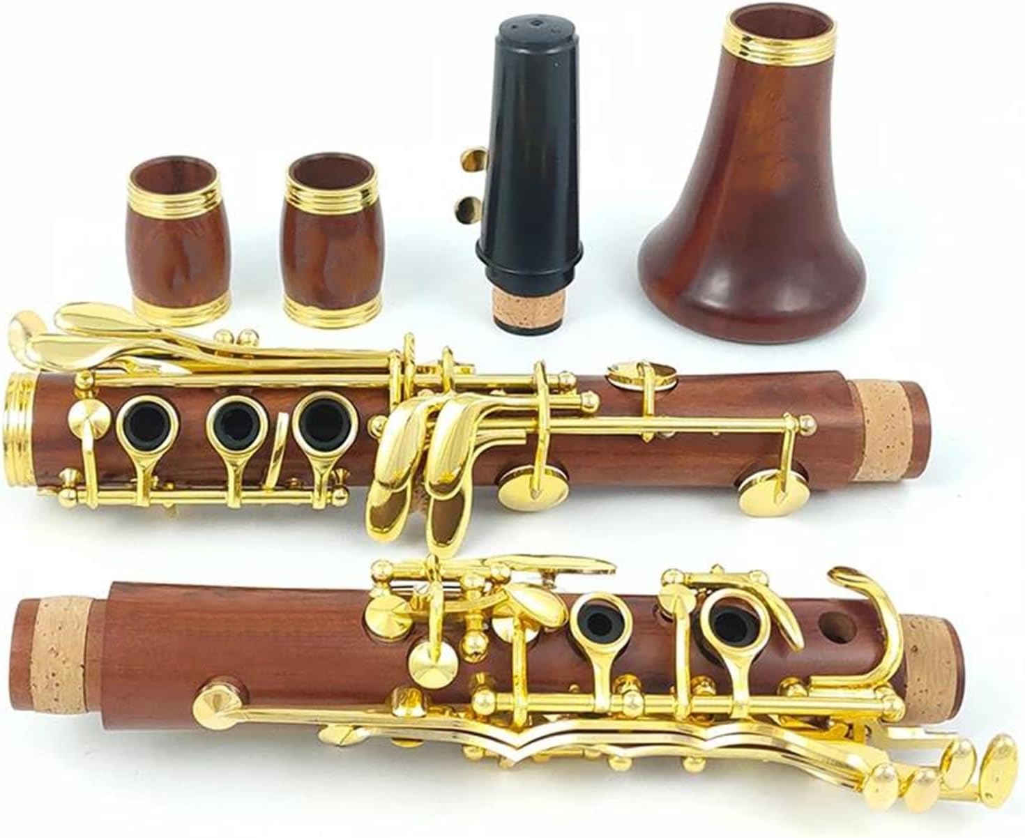 Clarinet Musical Instruments Clarinet C Key Rosewood Clarinet Gold Plated Keys Perfect For Orchestra And Solo