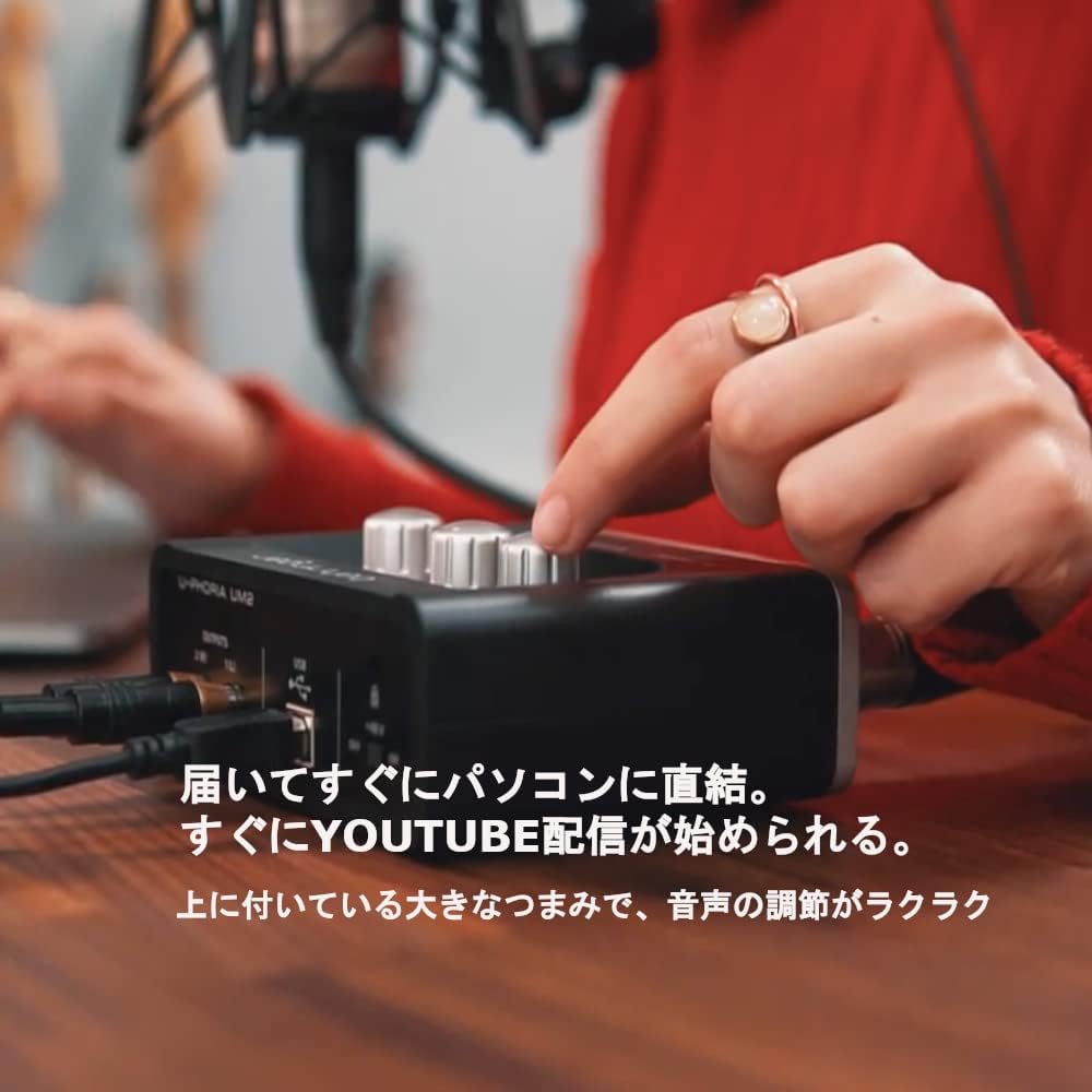 Behringer C-1 Professional Large-Diaphragm Studio Condenser Microphone Audio Interface, 1x XLR/TRS 1x 1/4