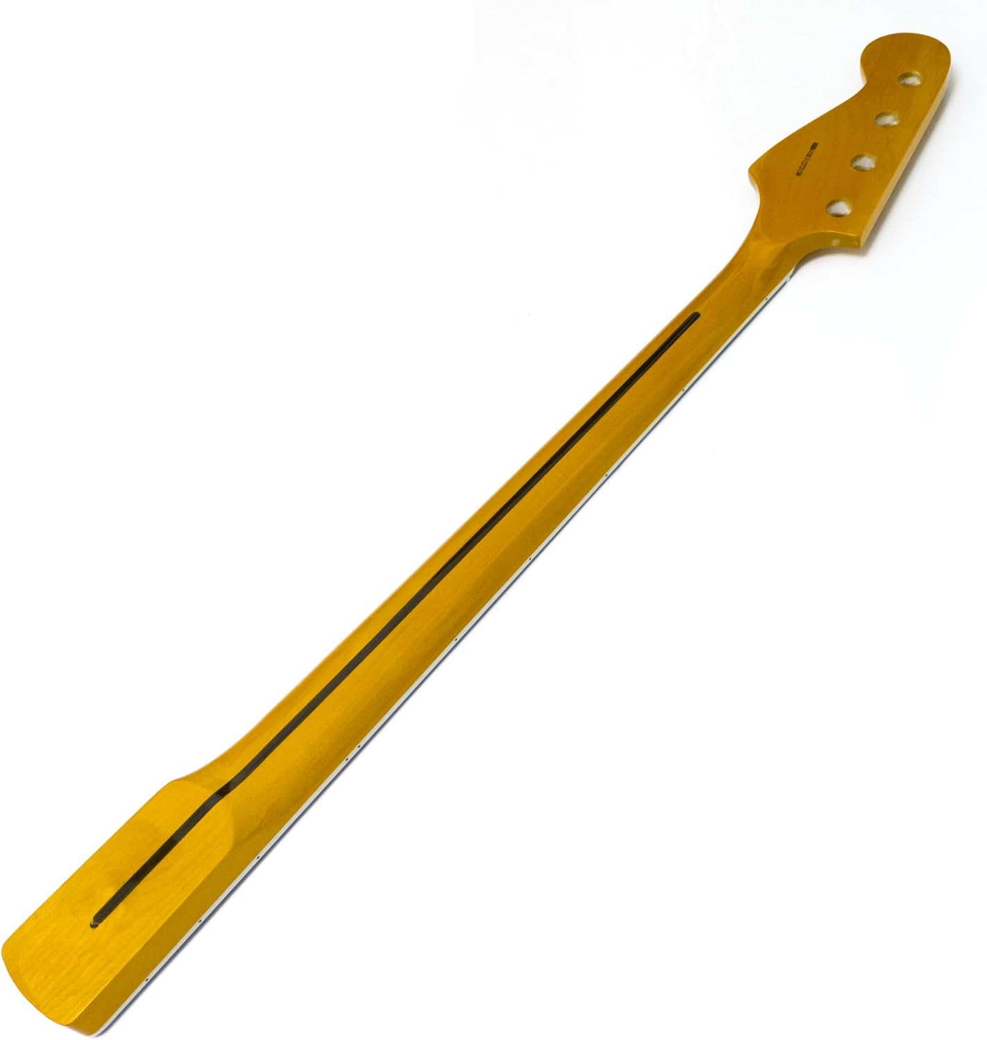 20 Frets Maple 4-String Bass Guitar Neck for Fender Jazz Bass, Rosewood Fingerboard, 38mm Nut, Adjustable Truss Rod, Gloss Finish