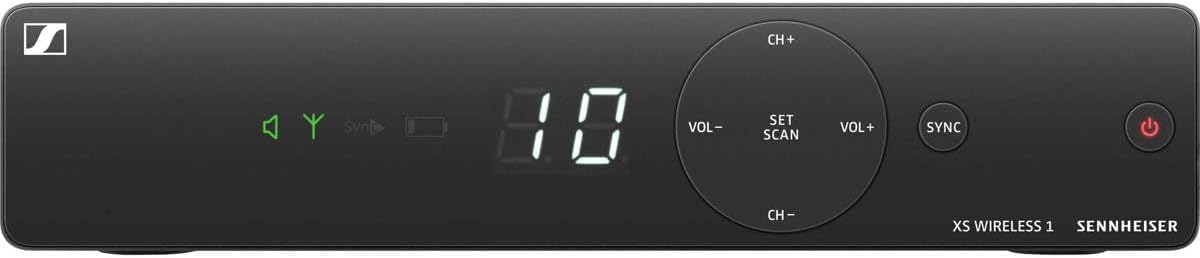 Sennheiser Pro Audio XSW 1-825-A Vocal Wireless Microphone, A Range 548-572 MHz, Black, medium