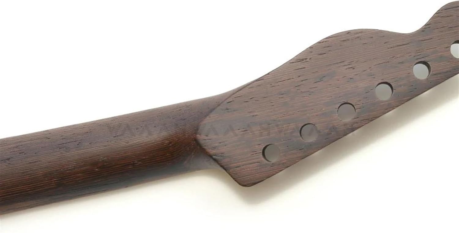 Replacement Guitar Neck 22 Frets Electric Guitar For TL Neck Black Wenge Wood Matte Finish Guitar Neck For 6 Strings Gutiar