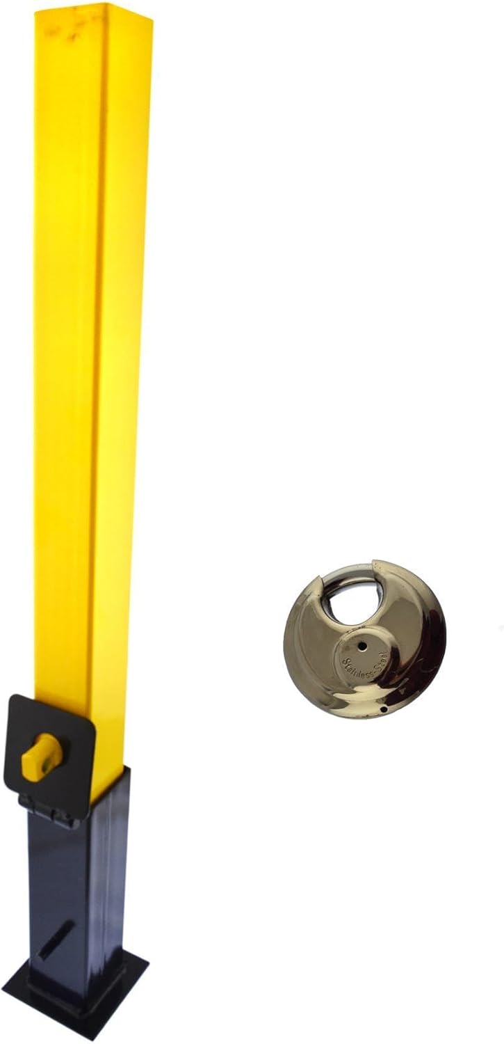 Security Post Lock Removable for Caravans Trailers Driveway etc Cement in TR177