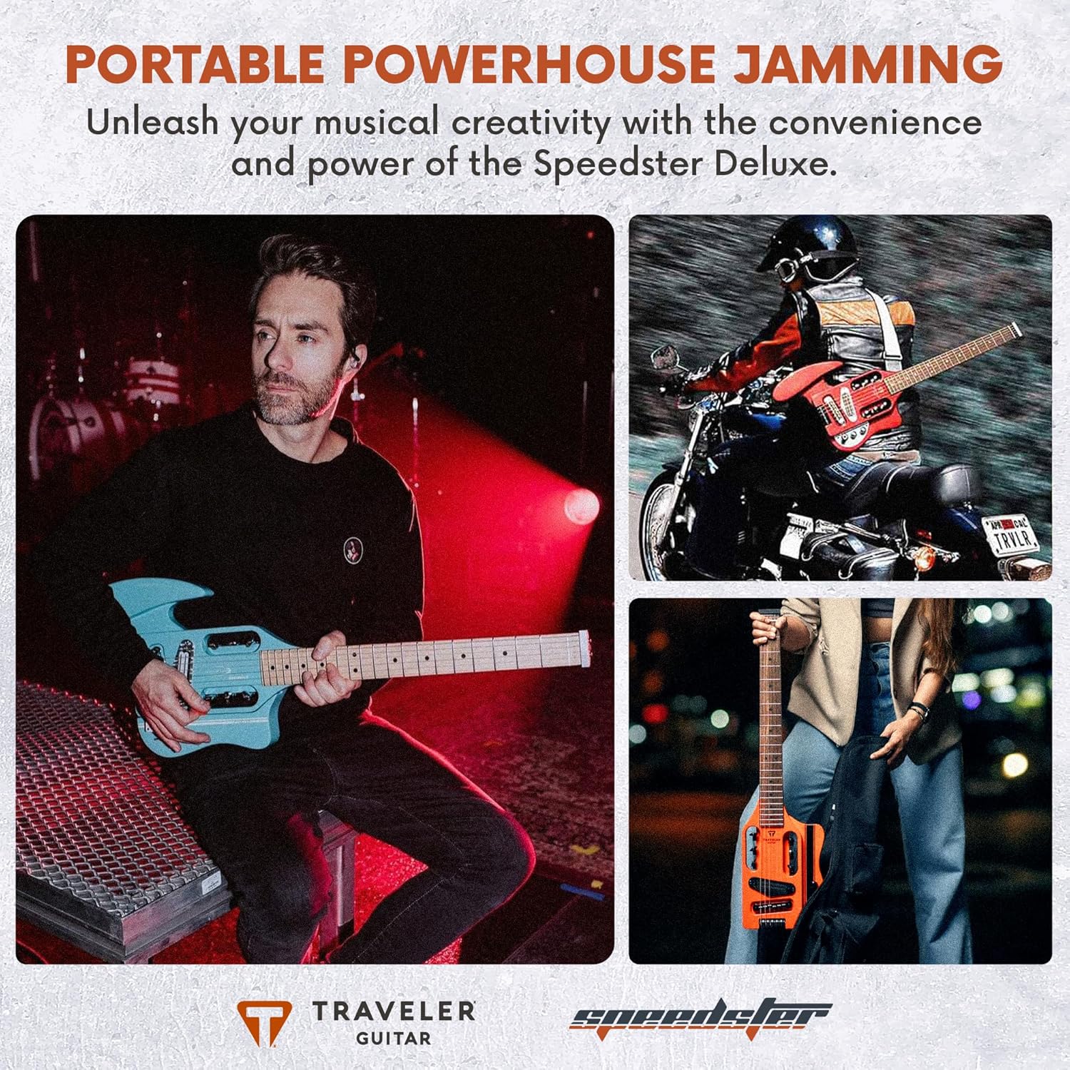 Traveler Speedster Gloss Black w/Gig Bag