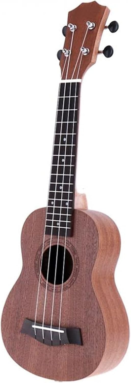 Ukulele Combo 21/23/26inch Ukulele Black Soprano 4 Strings Uke Hawaii Bass Stringed Musical Instrument Set Kits+Tuner+String+Bag Children Ukulele (Color : 21 Inch)