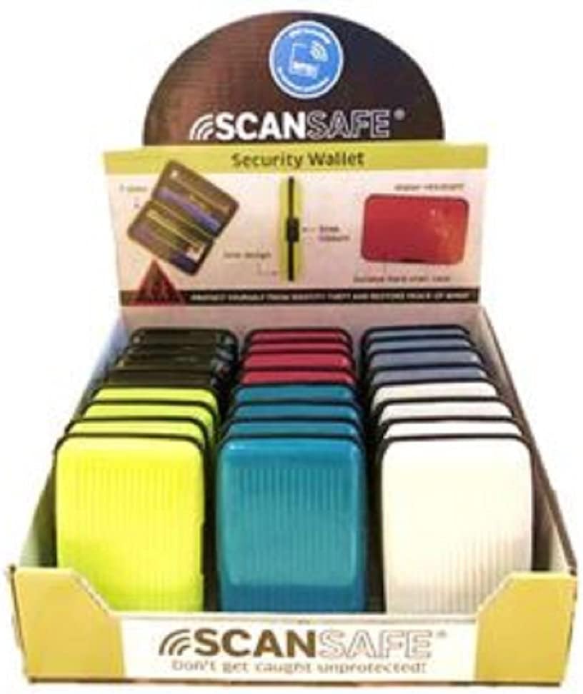 ScanSafe Safety and Security Security Wallet Aluminum 24 pk - Case of: 24;24