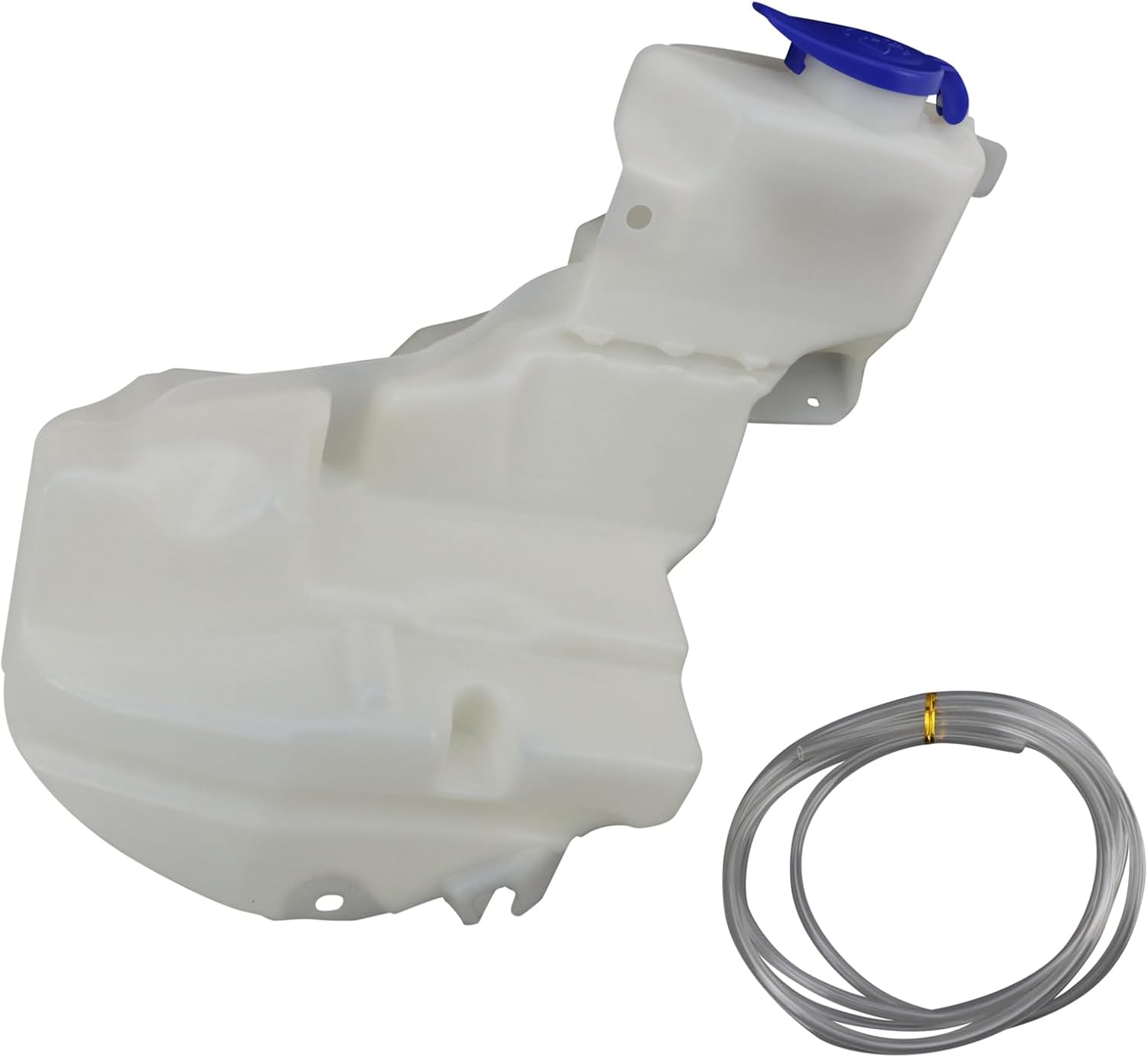 TRQ Windshield Washer Reservoir Assembly Pump Compatible with 2015-2017 Ford F-150