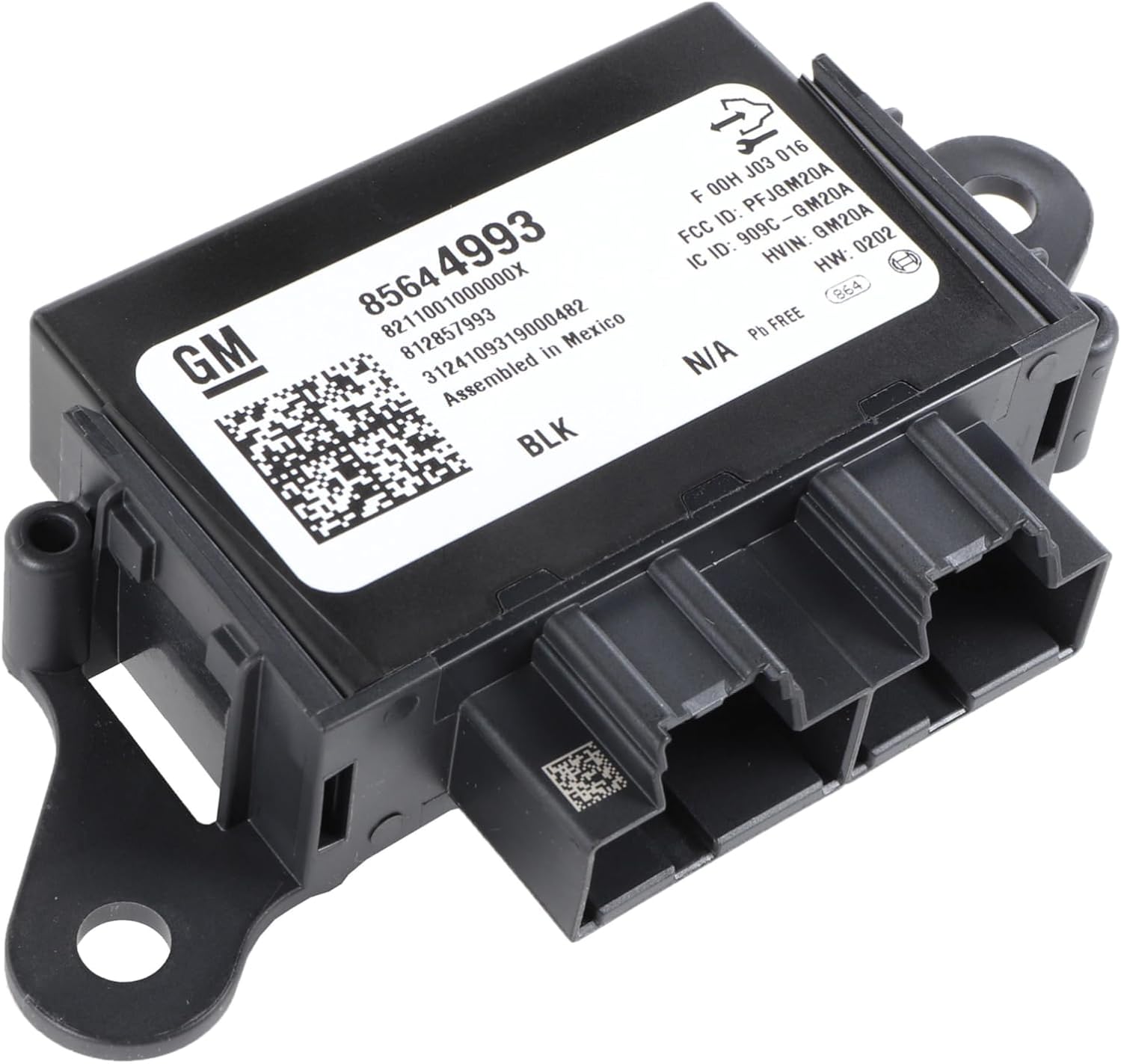 GM Genuine Parts 85644993 UHF Short Range Low Energy Remote Control Access Transceiver