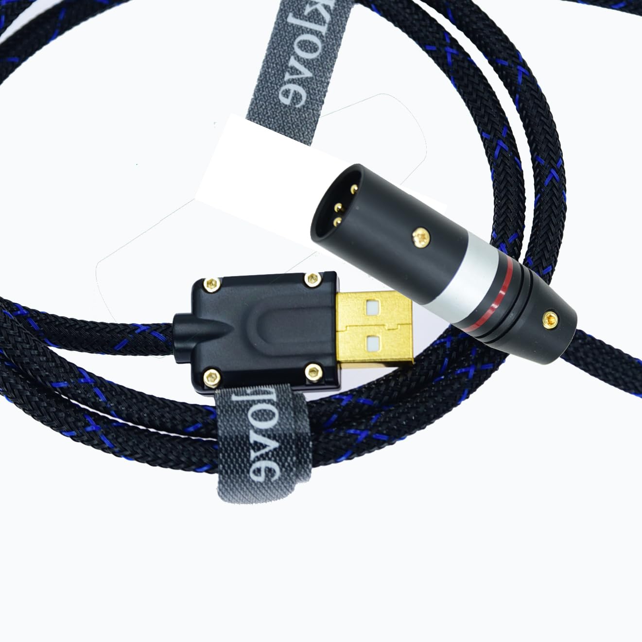 Arklove 7ft USB a to AES Cable Male Type-a to Digital 110Ω Ohm Interface XLR Male Adapter EBU Wire for dac amp Sound Preamp Amplifier with pc DSD64 dsd128 192K