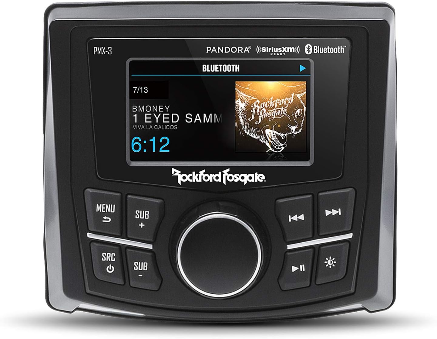 Rockford Fosgate PMX-3 Compact Digital Media Receiver w/ 2.7