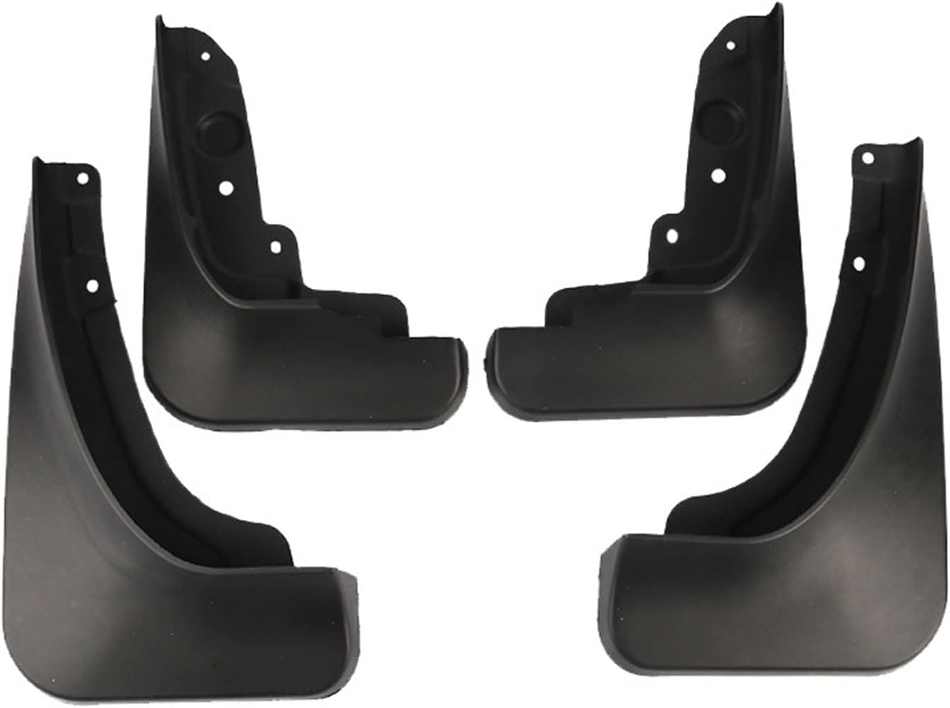 Car Mud Flaps Compatible with NIO ES6 EC6 2019-2020 Guard Fender Front Rear Wheel Mudguard ABS Dustproof Accessories 4pcs Black(EC6 4pcs)