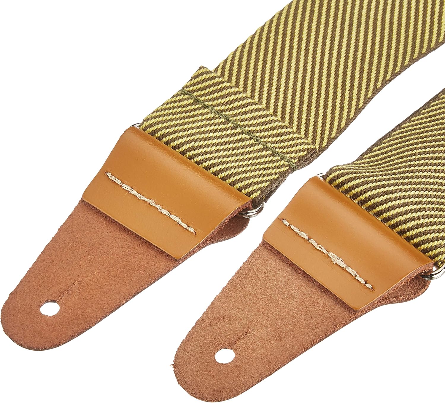 Fender FBT610 Electric Bass Gig Bag, Tweed & Vintage Tweed Guitar Strap, 2in