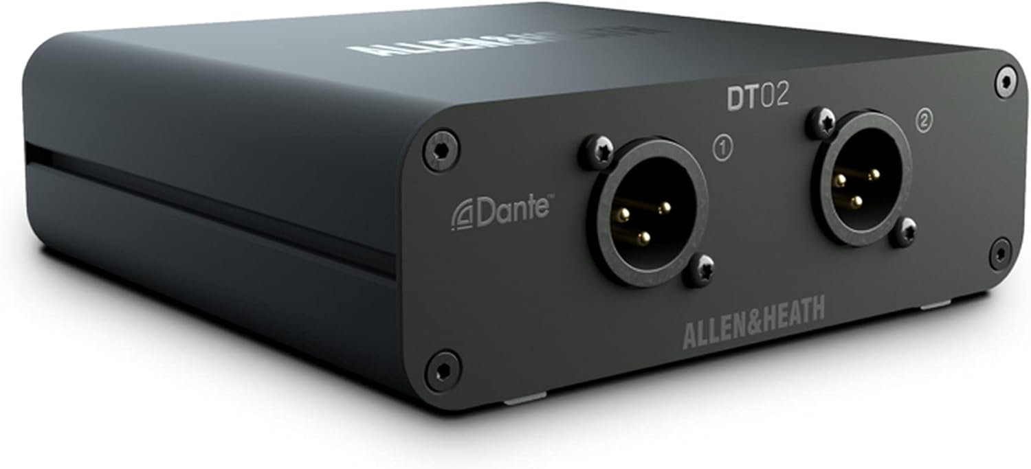 Allen & Heath AH-DT-02-X Dante Output Interface, 2 Out