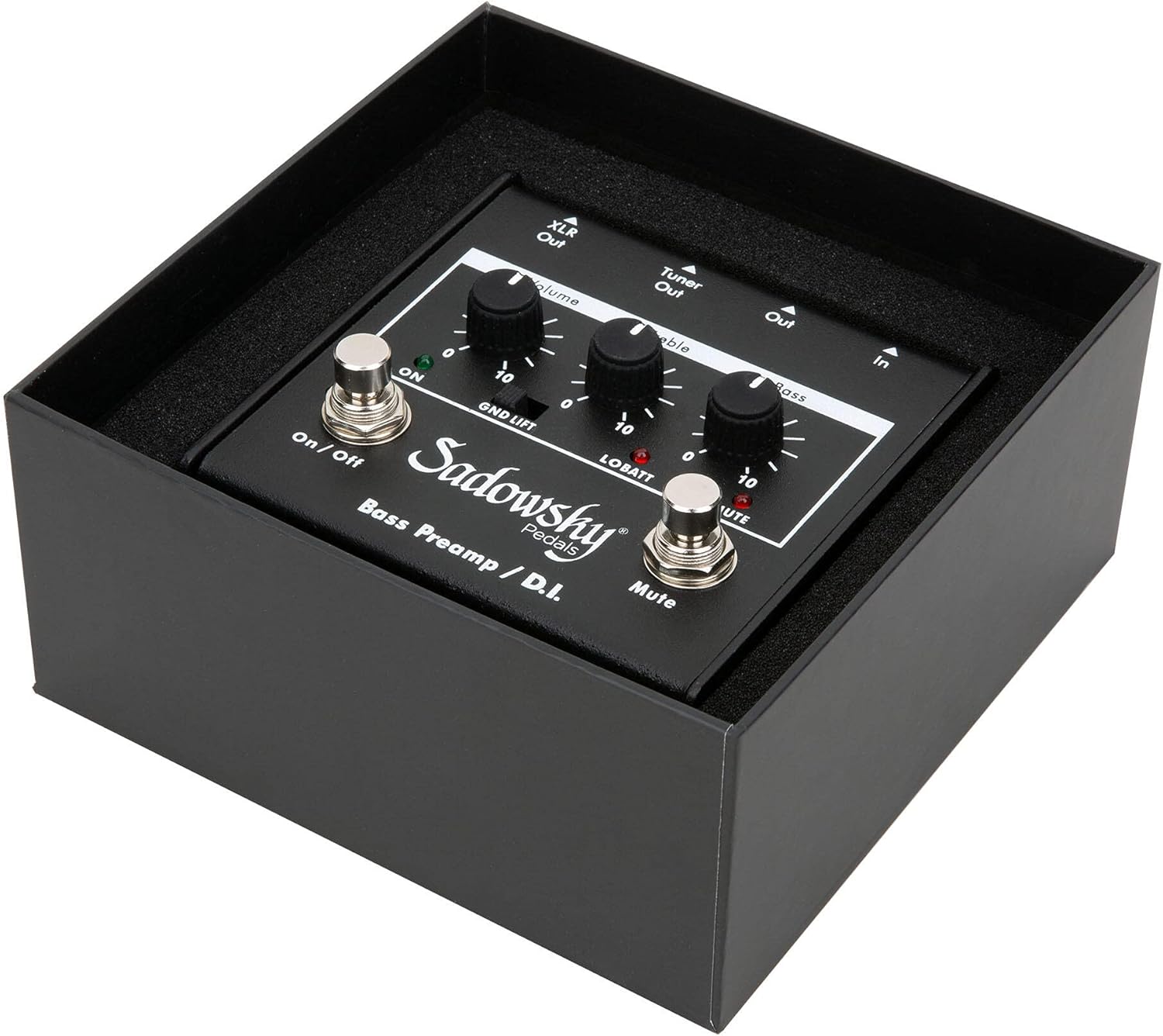 Sadowsky SBP-1 v2 - Outboard Bass Preamp/DI - Give Your Bass the Famous Sadowsky Sound!