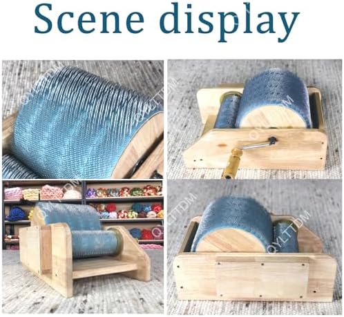 DIY Wool Felt Machine Set with Roller and Nylon Bearings for Mixing and Organizing Fiber