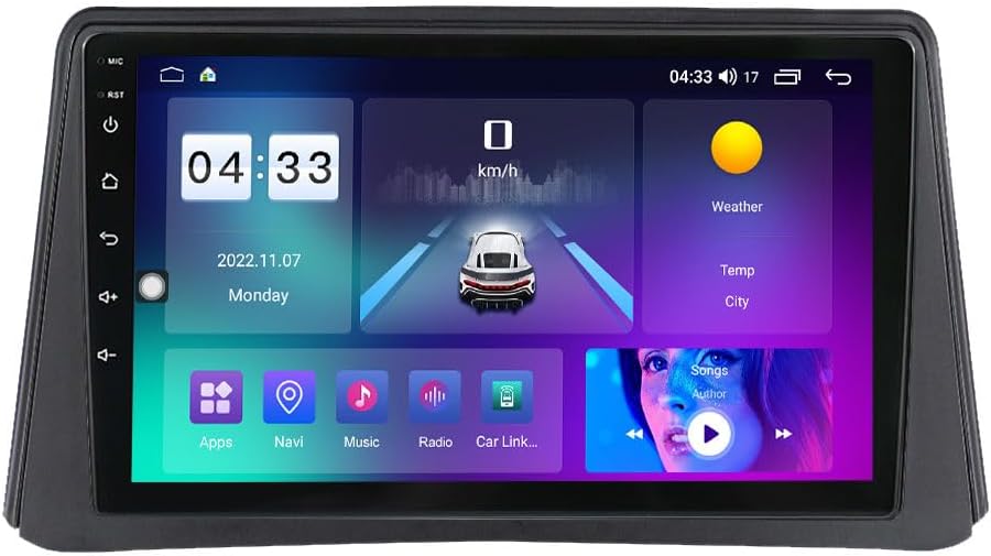 Android Car Stereo for Opel Mokka 2012-2016,9 inch IPS Touchscreen with Upgrade Wireless CarPlay & Android Auto,WiFi/GPS,Support SWC and Subwoofer,8-Core 8G+256G