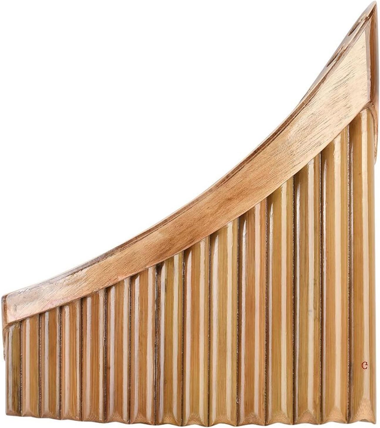 PanPipes Woodwind Instrument 15-Pipe Panpipes Bamboo Pan Flute G-Tune Panflute Woodwind Musical Instrument (Color : Right Hand)