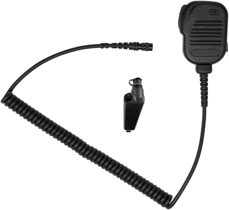 Sheepdog Sierra Speaker Microphone, Quick Disconnect (QD), Compatible with Kenwood NX, TK and Viking Multi-Pin