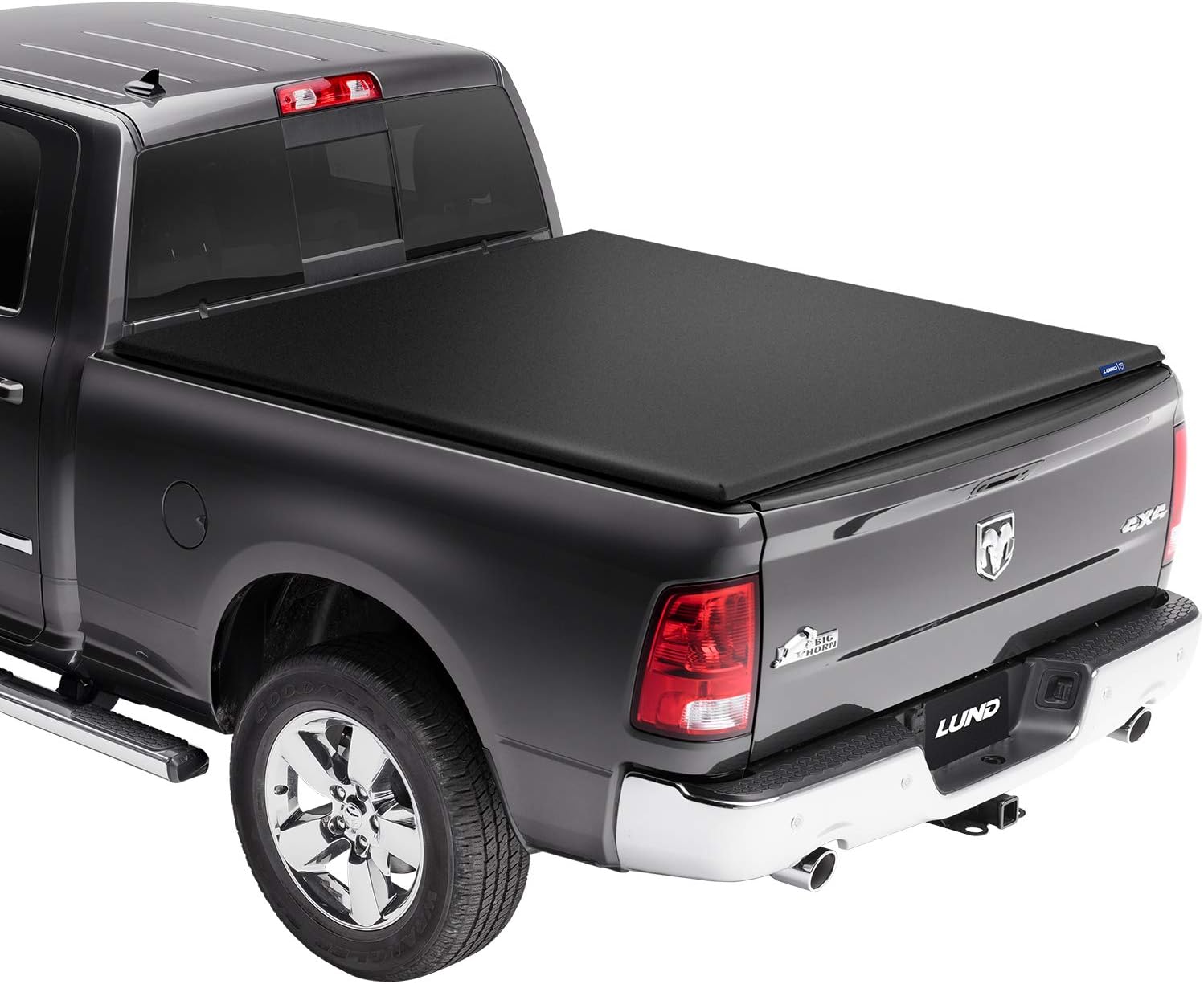 Lund Genesis Elite Roll Up Soft Roll Up Truck Bed Tonneau Cover | 968220 | Fits 2007 - 2021 Toyota Tundra 5' 7