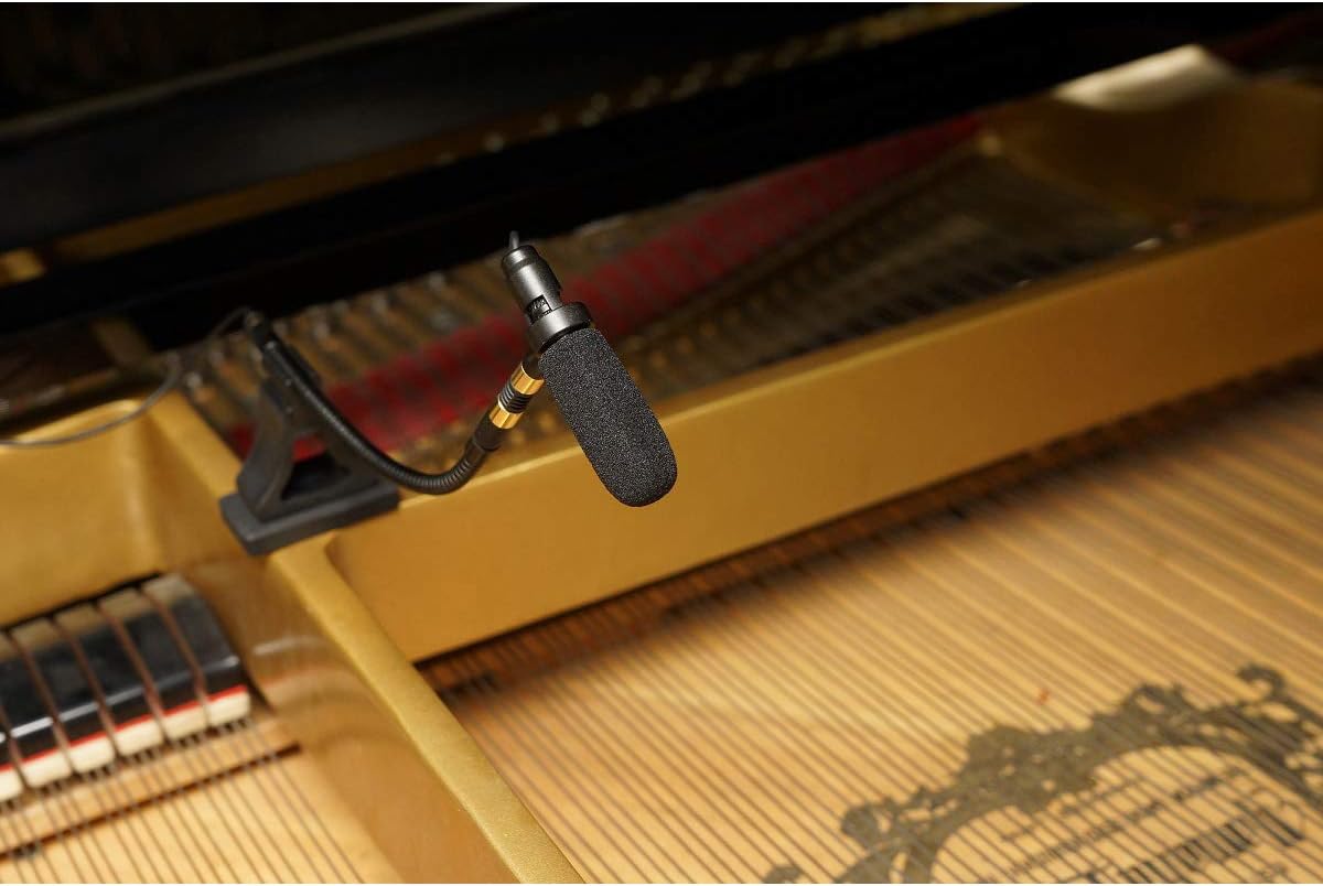PMMB19-Piano Musical Instrument Microphone with Piano Clamp & 5 Connectors