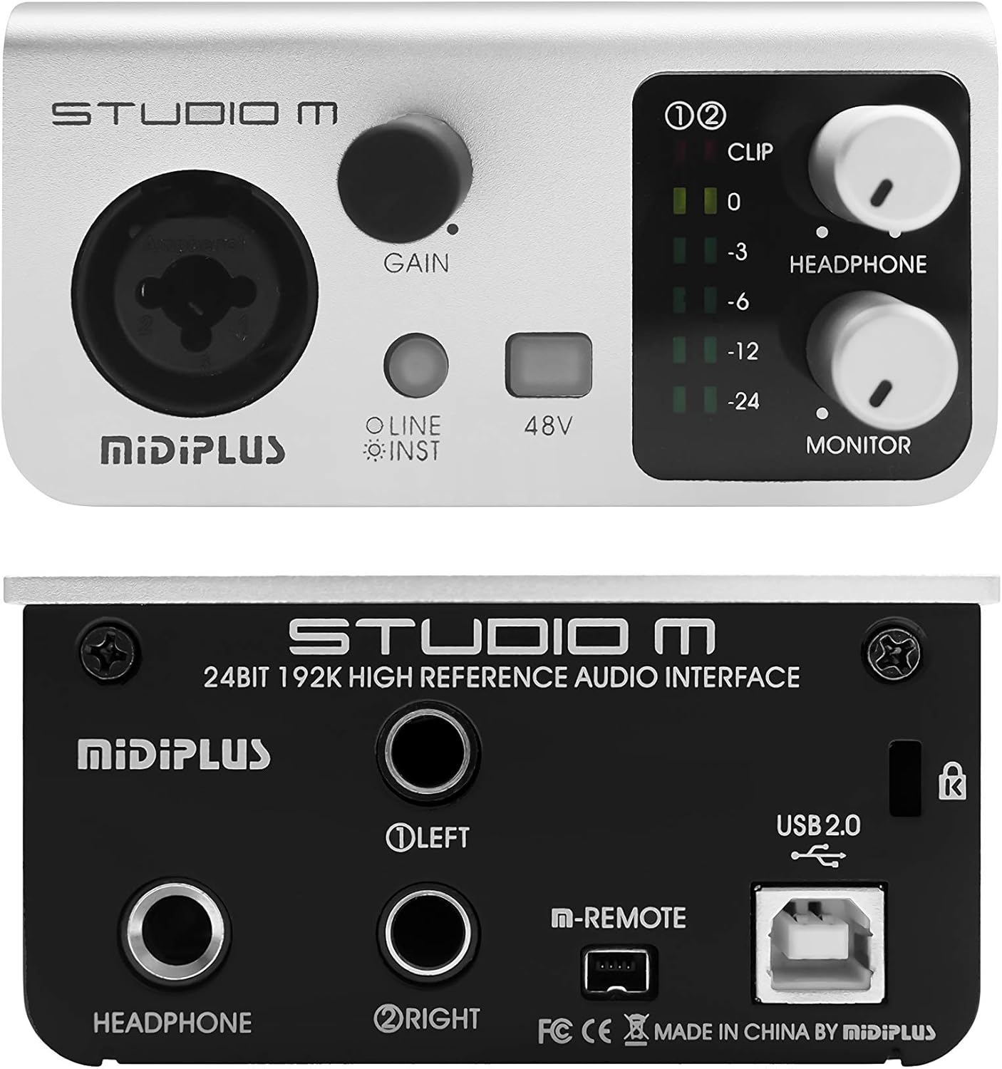 midiplus Studio M USB Audio Interface