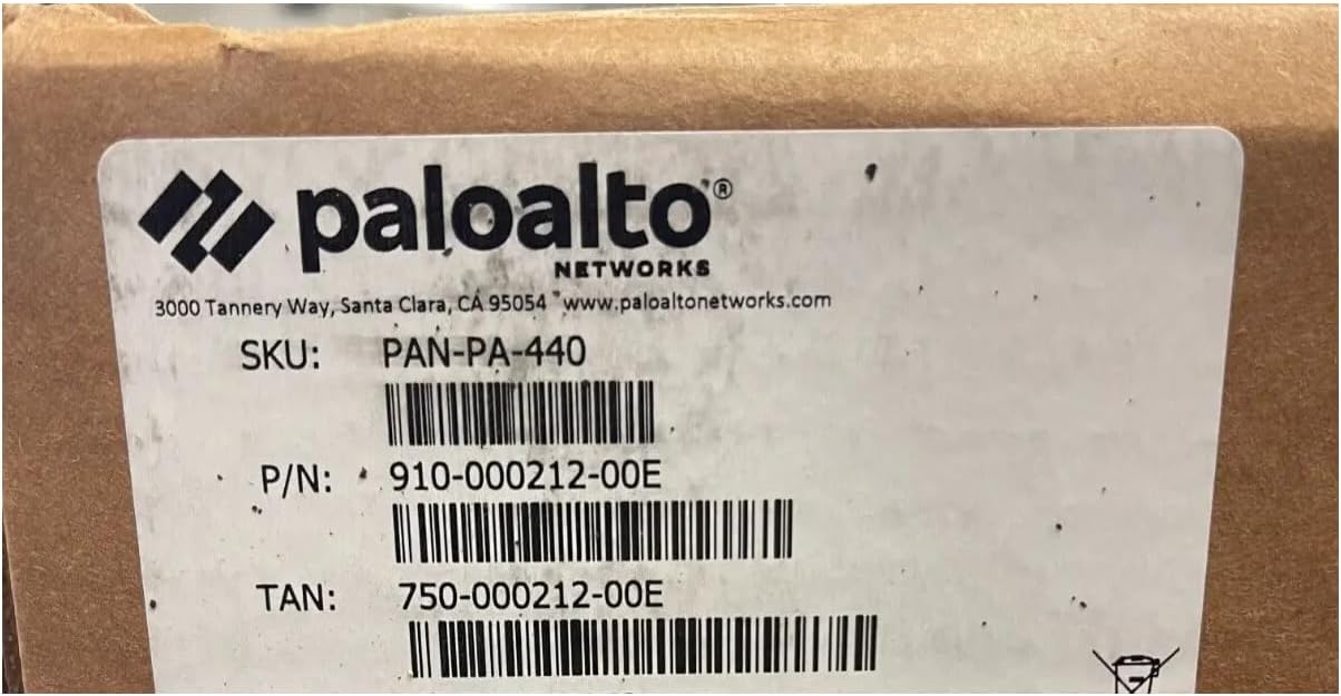 Palo Alto PAN-PA-440 PA-440 Next Generation Firewall [No License] (Renewed)