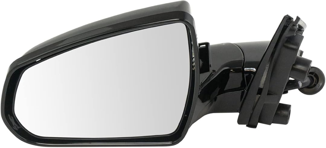 TRQ Driver Side Power Heated Memory Folding Mirror Paint to Match Compatible with 2013-2014 Cadillac SRX GM1320528