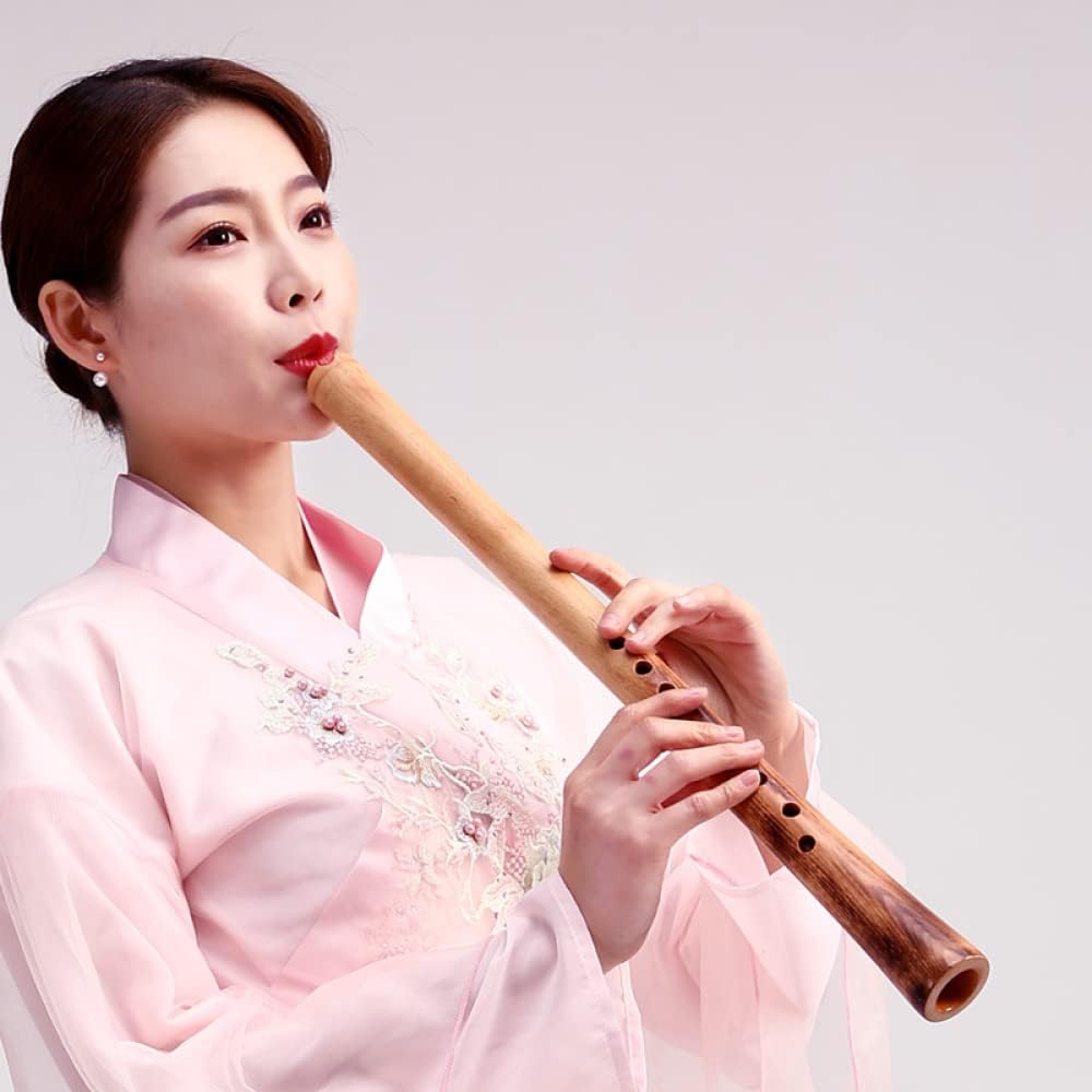 Bamboo Flute Short Flute Professional Vertical Flute 6/8 Holes Musical Instrument Flute Woodwind Instrument Flute Beginner Flute for Beginner