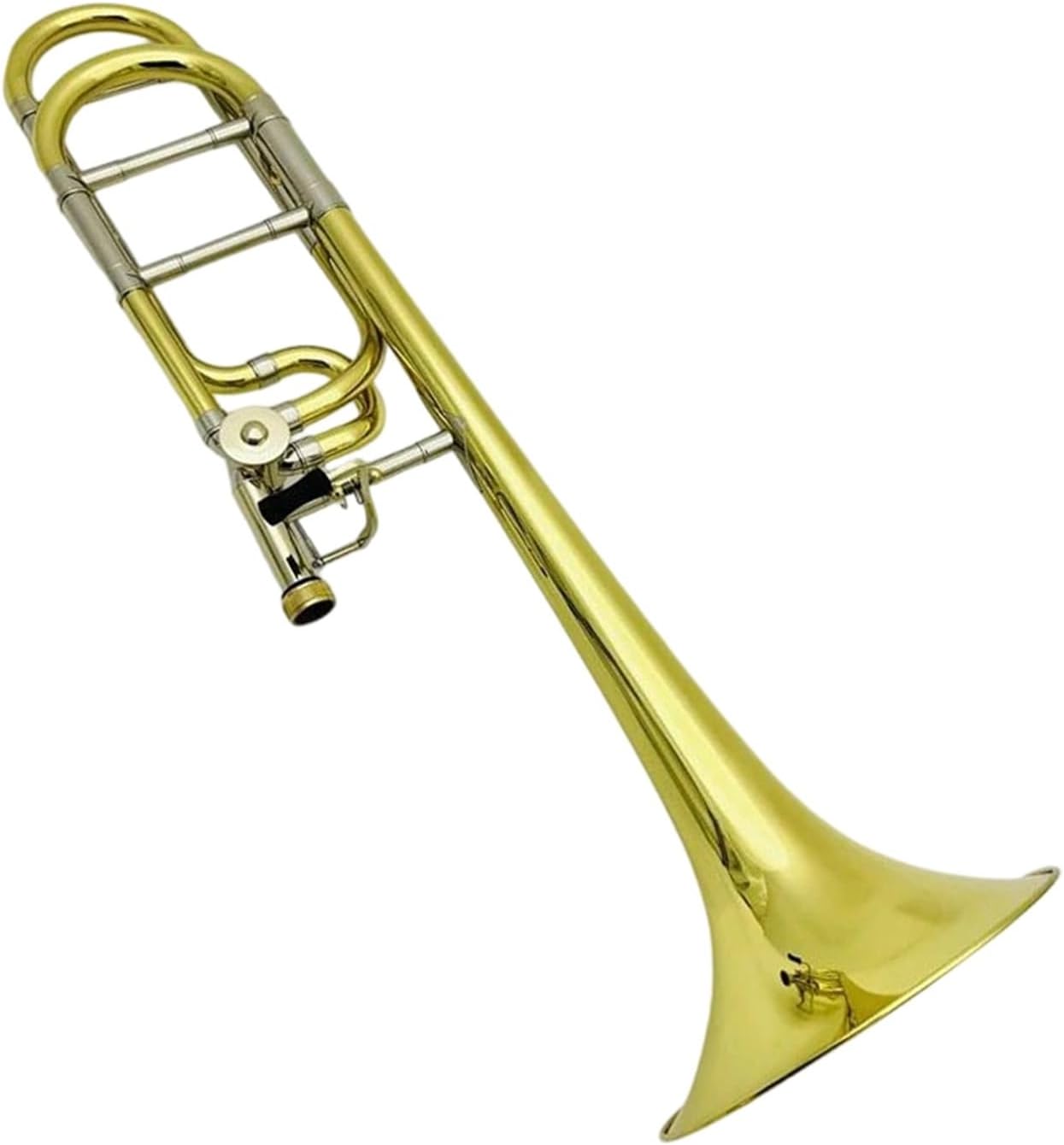 Adult Trombone Instrument Trombone Bb/f Brass Plated Instrument With Case Accessories