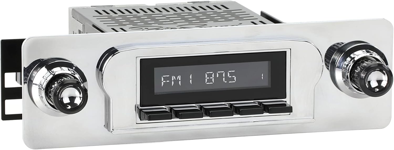 RetroRadio Compatible with 1961-62 Mercury Monterey Features Include Bluetooth, AUX, AM/FM LACB-M1-122-25-85MC3