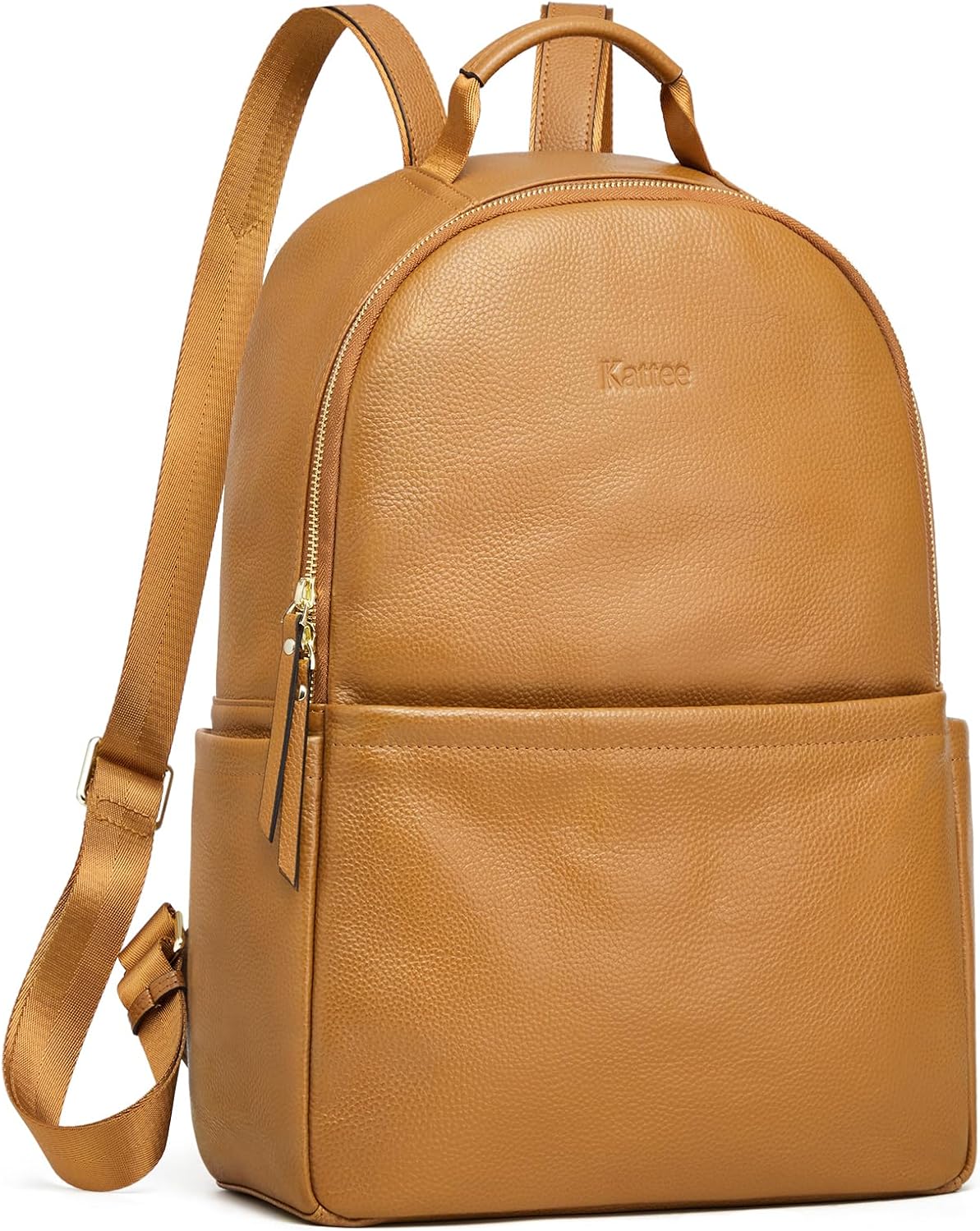 Kattee Genuine Leather Backpack Purse for Women Antitheft Rucksack Soft Work Casual Daypack Fashion