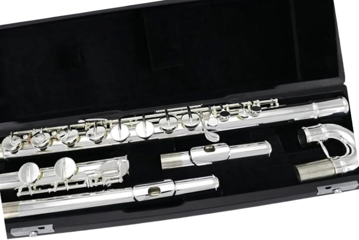 Alto Elbow Flute 16 Closed Cell Offset G Cupronickel Body And C Wood Wind Instrument