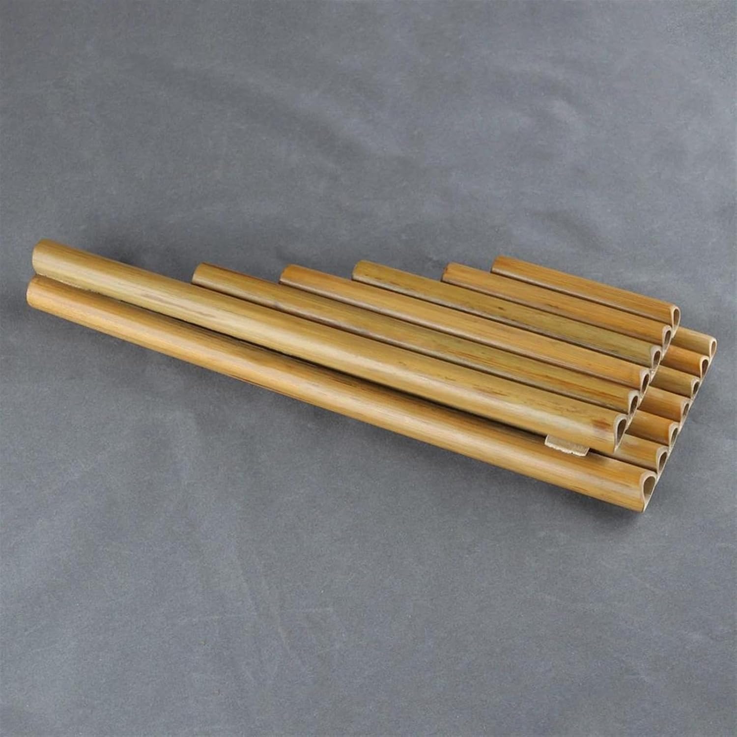 13 Pipes Pan Flute G Key Folk Musical Instruments Original Colour Flute Pan Woodwind Instrument Handmade Pan Pipes