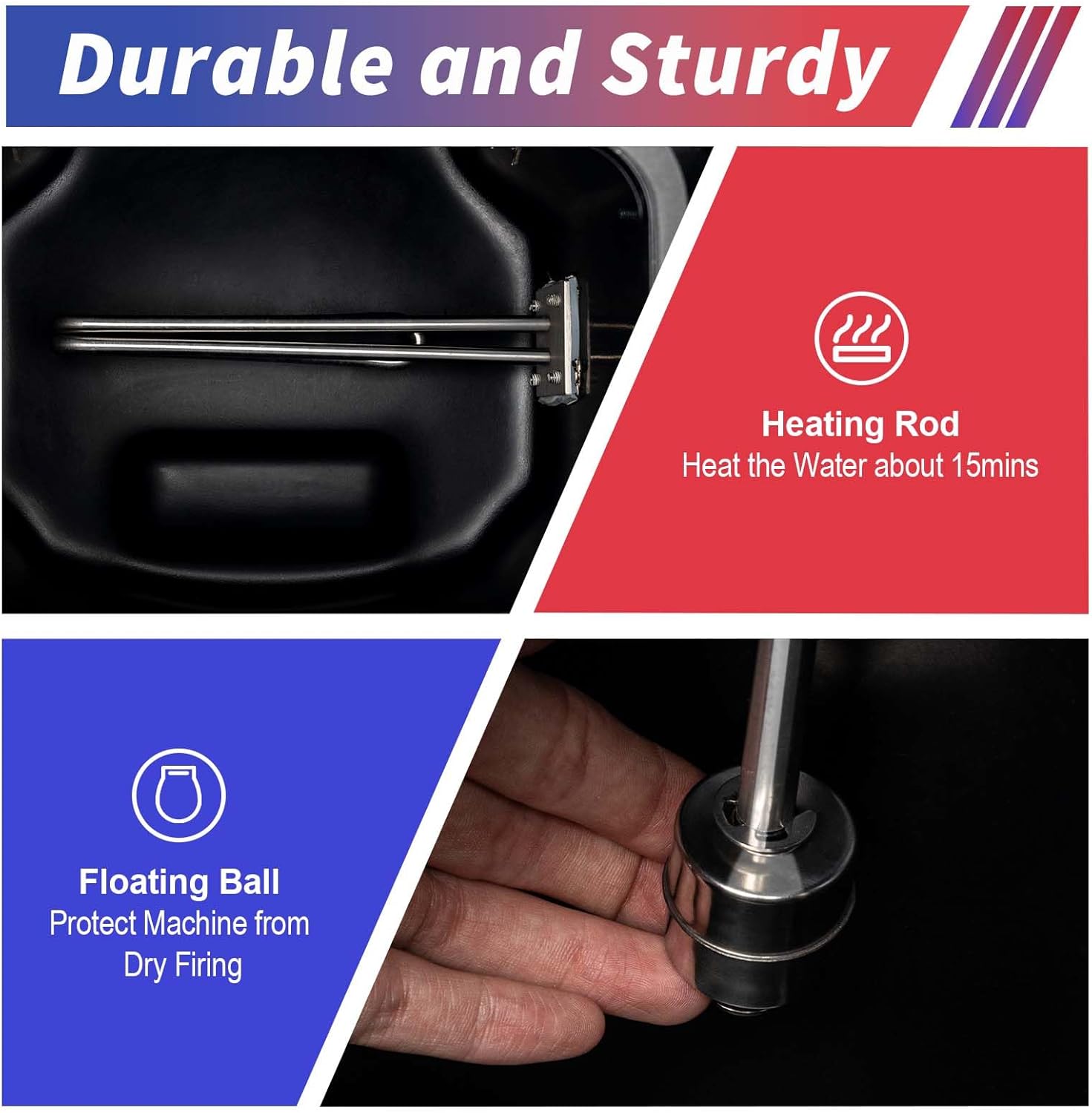 110V 60HzDry Ice Fog Machine, 3500W Dry Ice Low Lying Smoke Machine Professional Stage Fogger with Tube, Dry Ice Fog Smoke Effect for Wedding Stage Party DJ Concert Wedding