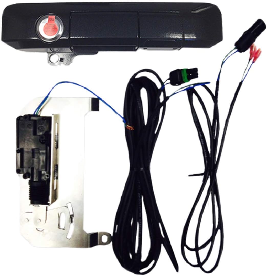 Pop & Lock PL85413 Black Sand Pearl Power Tailgate Lock with Bolt Codeable Technology for Toyota Tacoma (Smart Lock Combo)