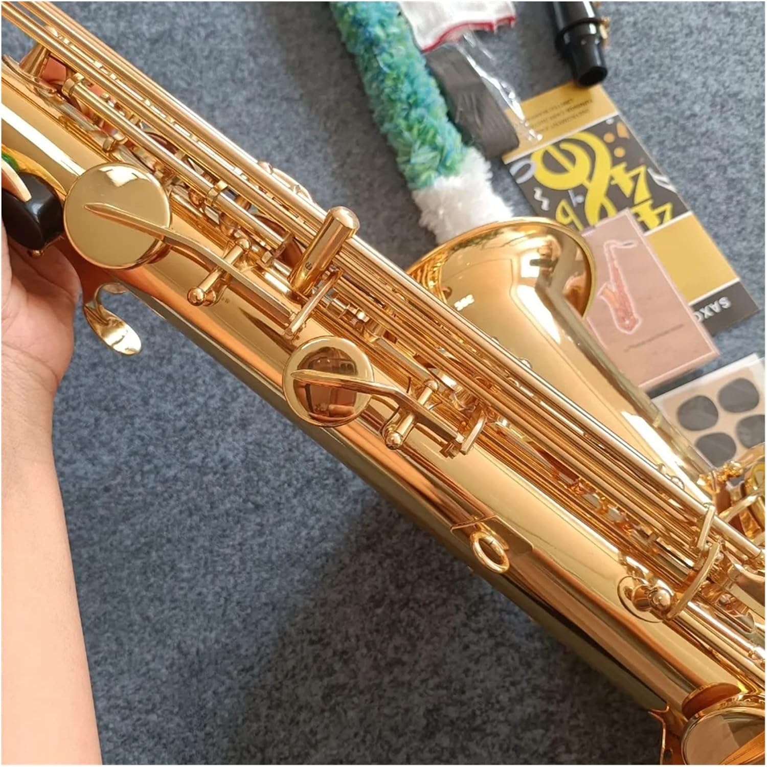 B Tone Professional Tenor Saxophone Wind Instrument Professional-Grade Tone Tenor Sax