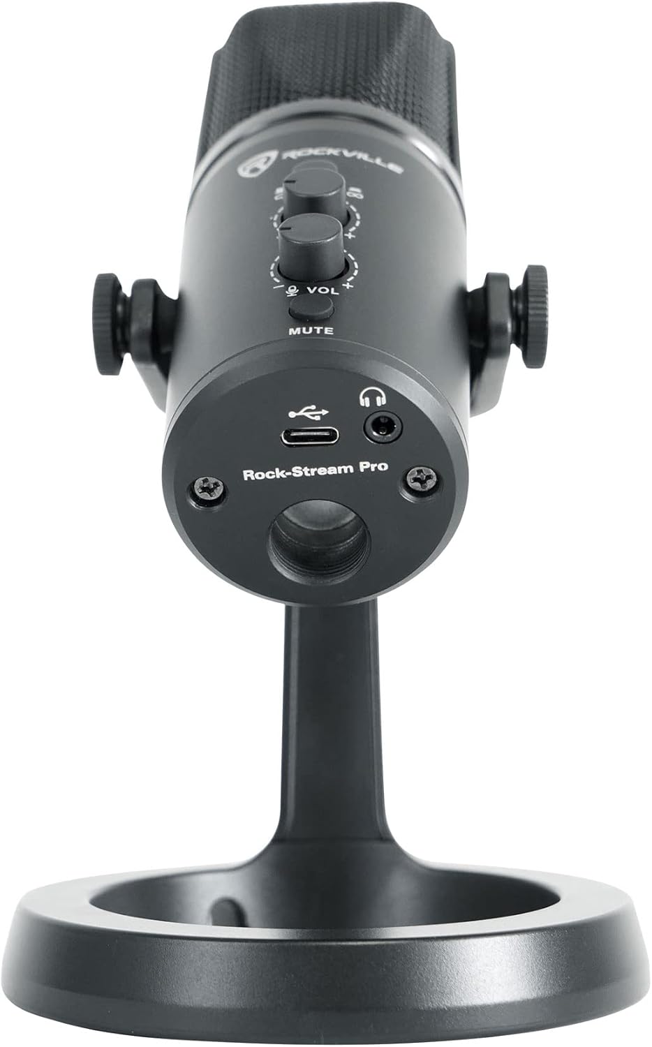 Rockville Rock-Stream PRO Gaming Recording Mic USB Microphone+Headphones+Shield