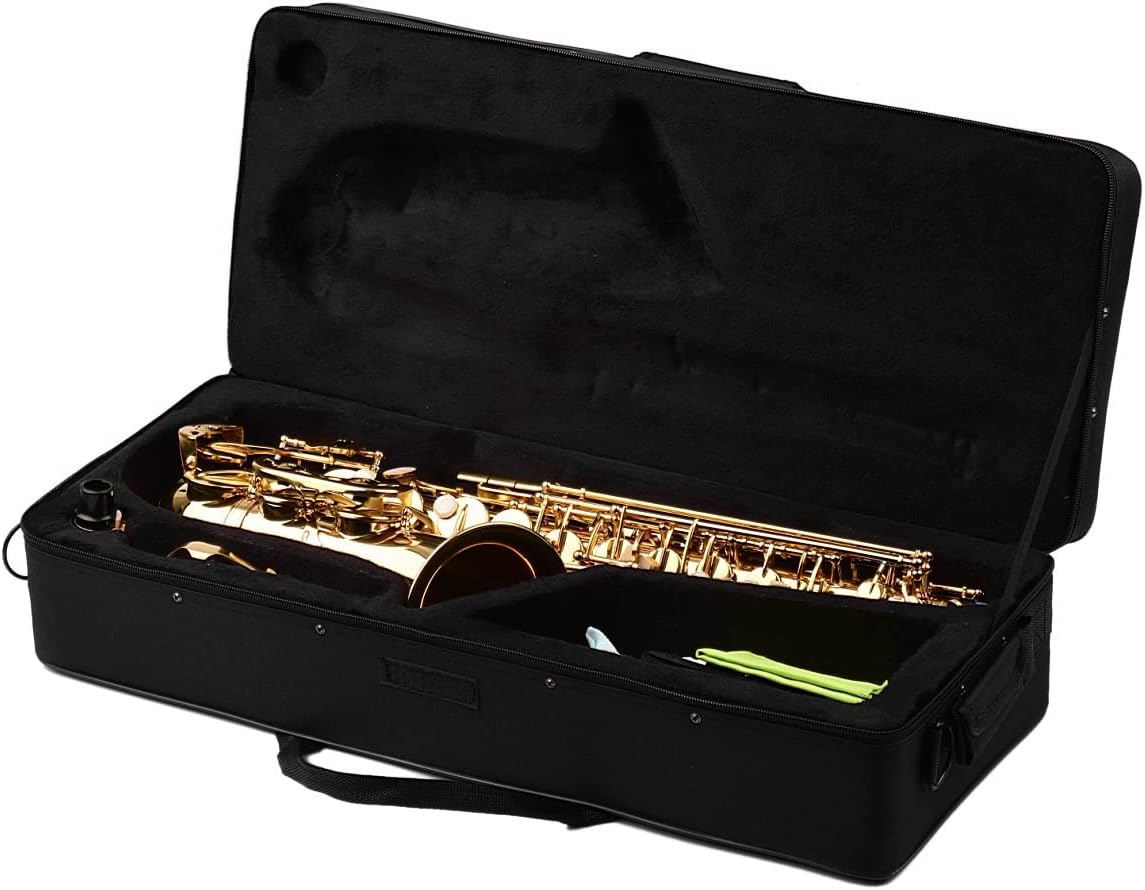 EB Alto Saxophone Brass Lacquered Alto Sax Wind Instrument