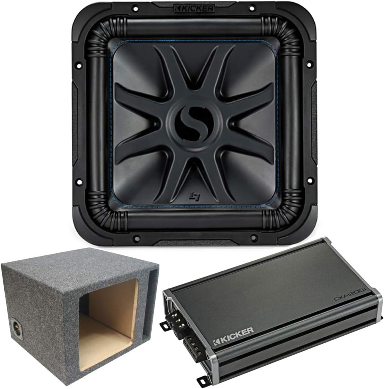 Kicker 44L7S154 Square L7 Solo-Baric 15