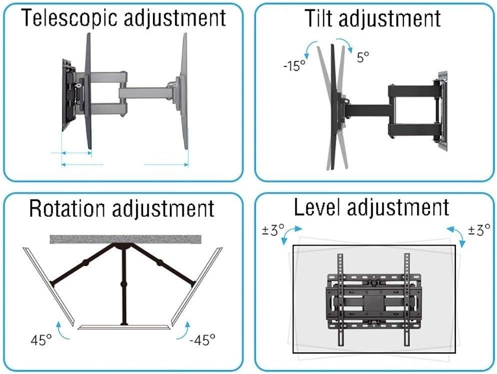Tv Wall Mount Tv Wall Mount Corner, for 10-32 Inch LED, Up to 100mm X 100mm, Max Load 15kg