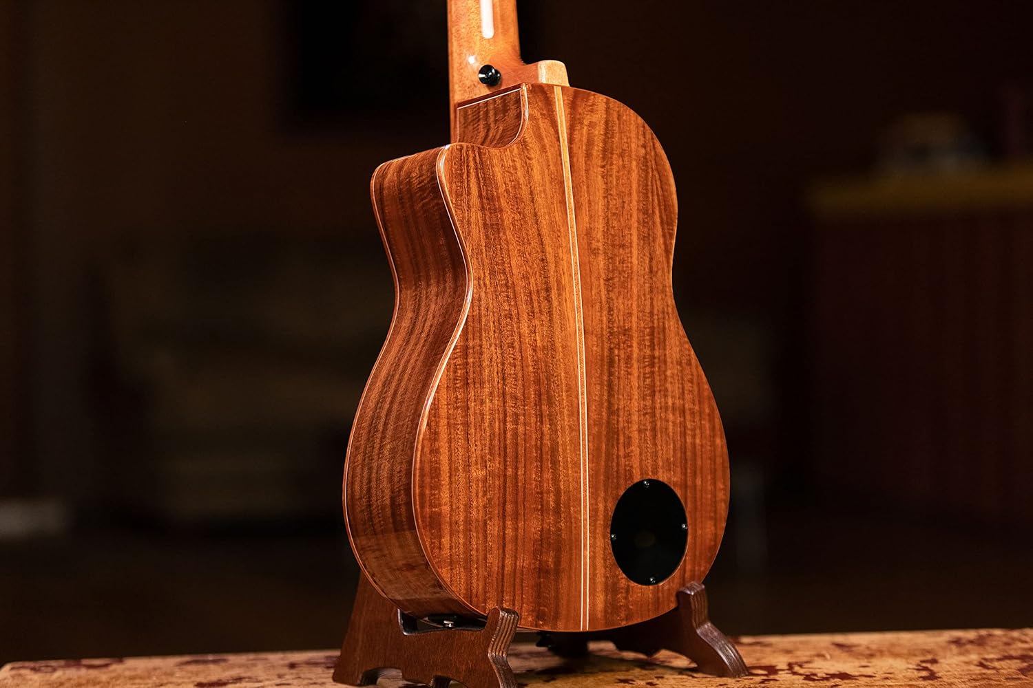 Lizard Series Acoustic-Electric Uke-Bass w/Bag