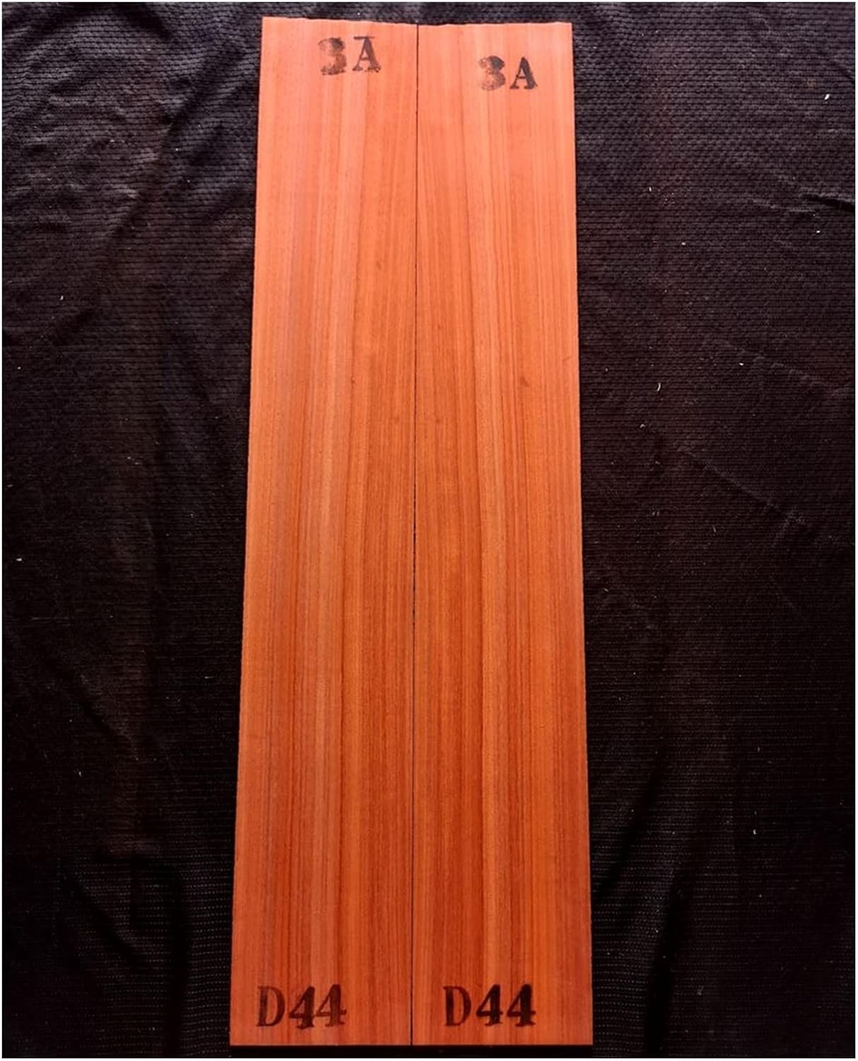 FLFL Sandalwood Mahogany Guitar Back Side Veneer Wool Material Full Single Guitar Making Material Unfinished Guitar Kit (Color : 18)
