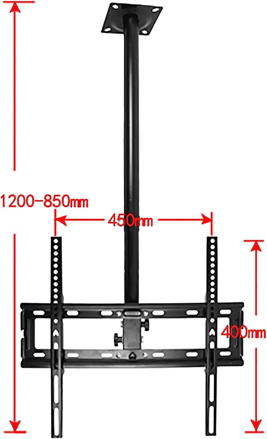 TV Stand TV Unit, TV Wall Mount Adjustable Wall Ceiling TV Mount, Full Motion Hanging TV Mount Bracket for 32 to 55 Inch TV, Multiple VESA Patterns TV Mount TV Stand