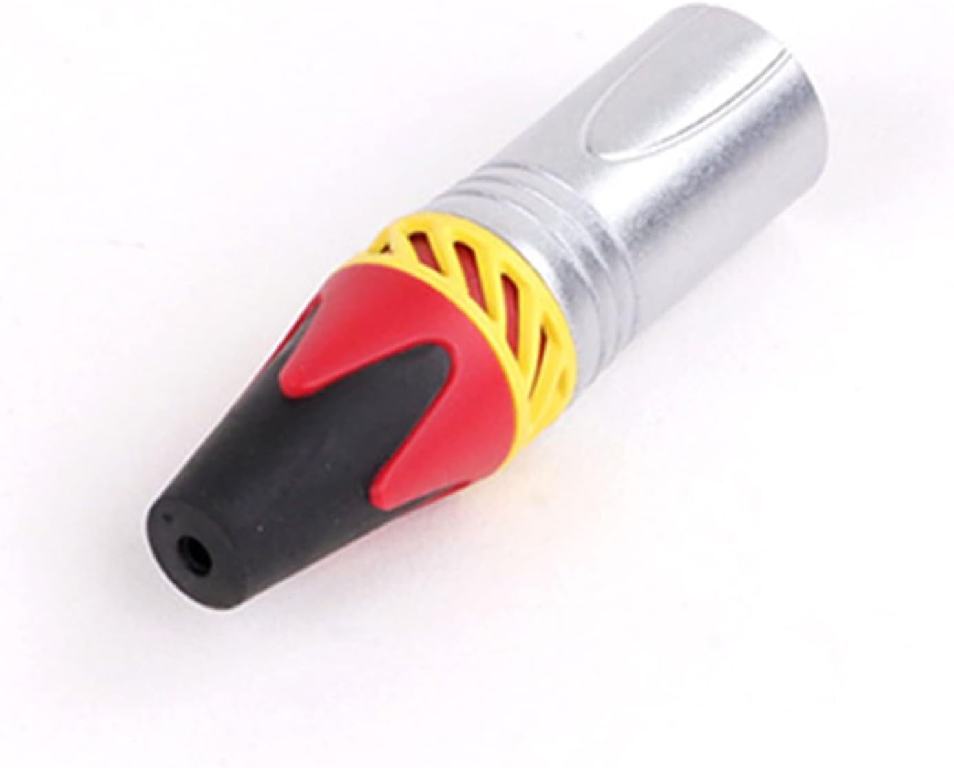 X L R Connector 3pin XLR Microphone M I C Male Plug Female Jack Adapter 6 Colors Available Cable Terminals Soldering 10Pcs (Color : D1037M-Red)