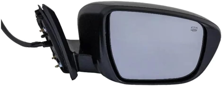 For Nissan Murano 2015 Door Mirror Passenger Side | Power | Manual Folding | Heated | Paintable | With Around View Monitor Camera | W/Signal Light | Replacement For NI1321261 | 963015AA0C, 284194BA1A