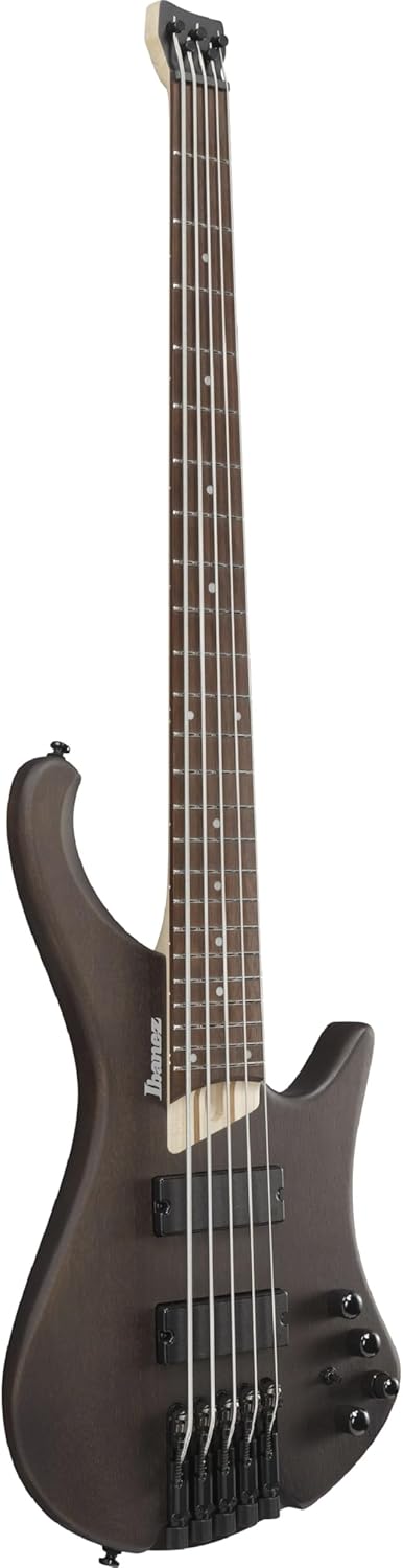 Ibanez Bass Workshop EHB605 5-string Electric Bass Guitar - Walnut Flat