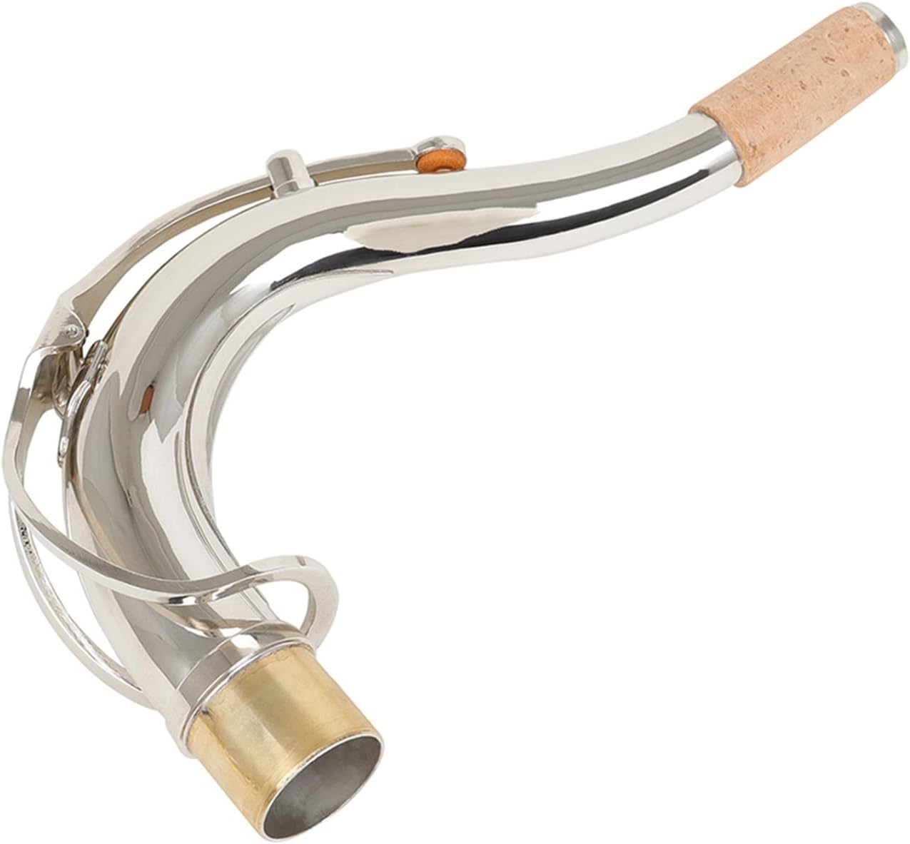 Saxophone Parts Tenor Saxophone Bent Neck Brass Material Sax Replacement Parts Nozzle Woodwind Instrument Accessories