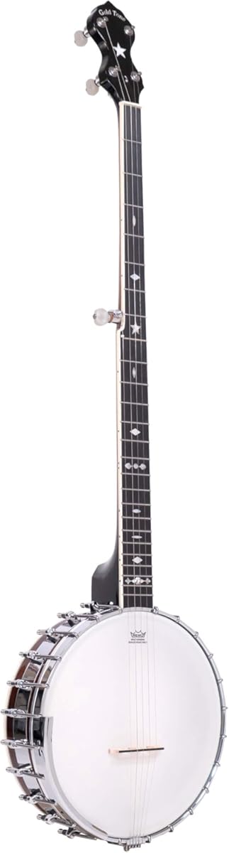 Gold Tone OT-800LN Long Neck Banjo with Deluxe Hardshell Case