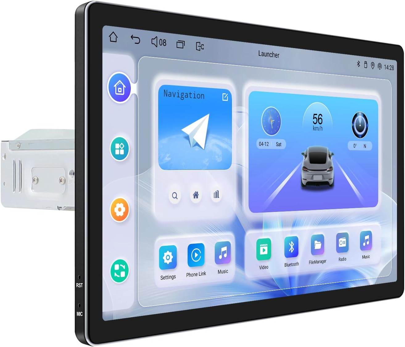 Joying Car Radio for Jeep Cherokee 2014-2018 Upgrade, Android 13 Head Unit 11.5 Inch QLED Touchscreen Stereo for 8.4