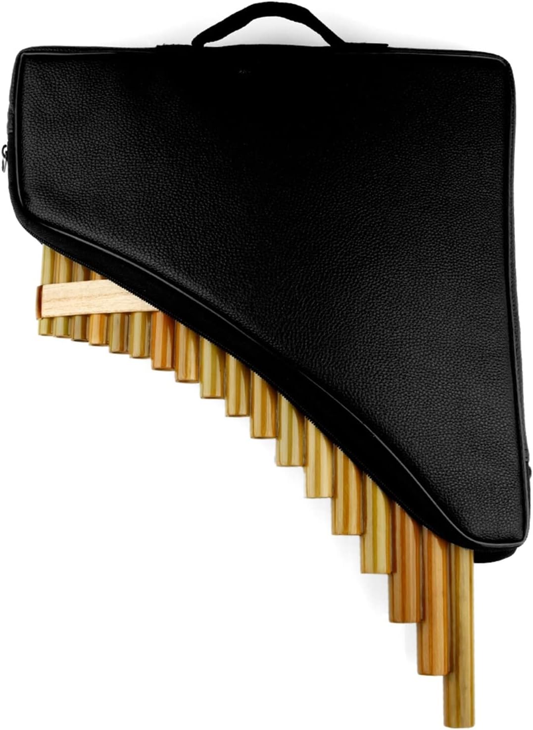 18 Pipes F Key Pan Flute Woodwind Instrument