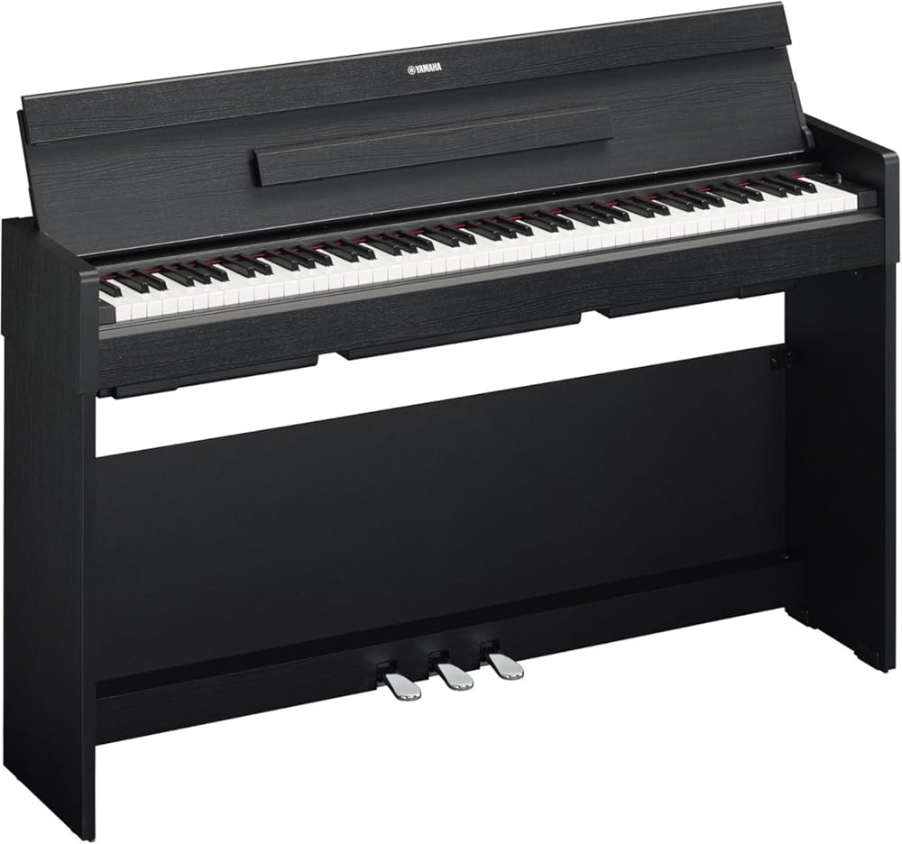 Yamaha YDP-S34 Arius Series Slim Digital Console Piano, Black Walnut